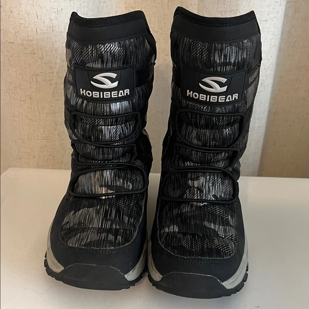 Hobibear Kids Snow Boots AW3771 Black Eu 33 Little Kids size 2